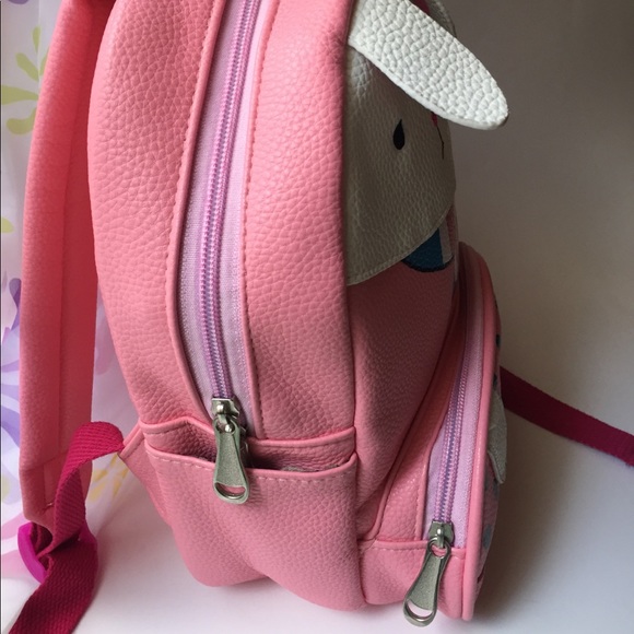 Pink girl small backpack - Picture 3 of 6